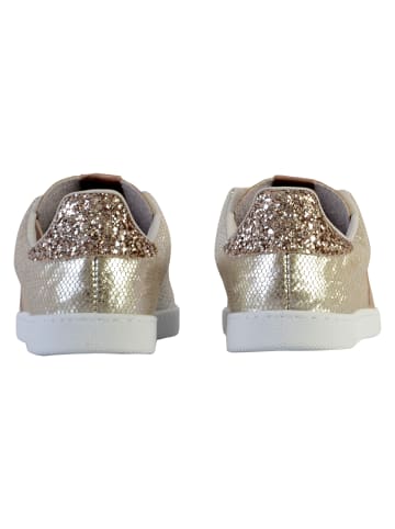 Victoria Niedrige Sneaker mit Schnürung Beige