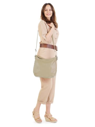 Samantha Look Shopper echt Leder in beige