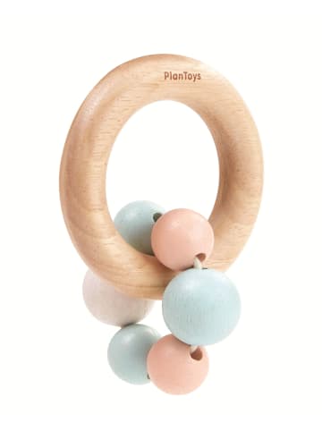 Plan Toys Perlen-Rassel pastell ab 4 Monate