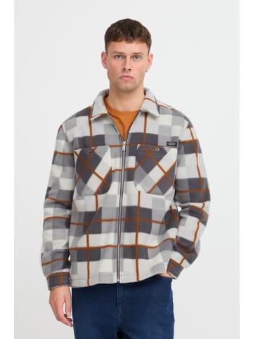 BLEND Hemdjacke BHShirt Fleece in Grau