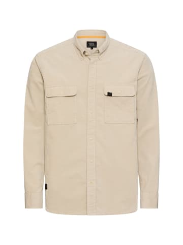 Camel Active Cordhemd mit 2-Wege Stretch in Beige