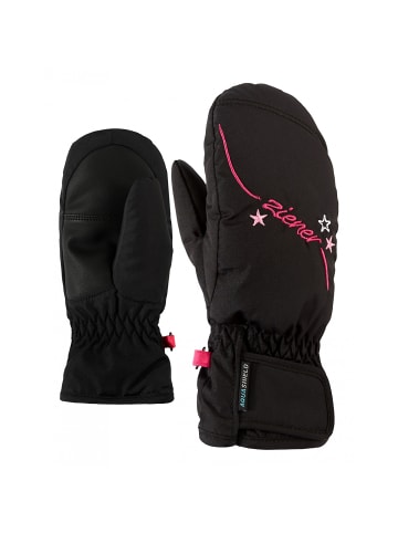Ziener GIRLS LULANA AS MITTEN in Schwarz