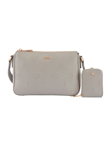 JOOP! Schultertasche 'Decoro Edition Jasmina in Grau 24,00 x 15,00 x 6,00 cm'