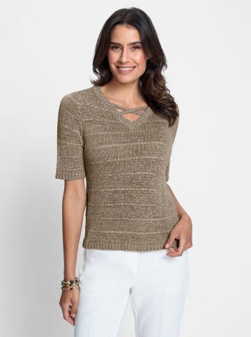 WITT WEIDEN Pullover in sesam