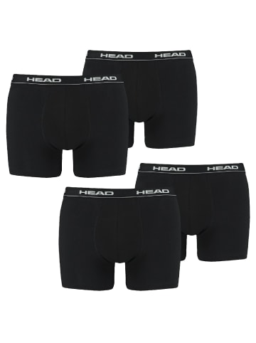 HEAD Boxershorts 4 er Pack Boxer in 200 - black