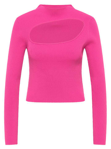 myMO ATHLSR Damen Strickpullover in Pink