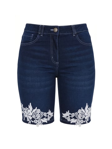 MIAMODA Jeans in dark blue denim