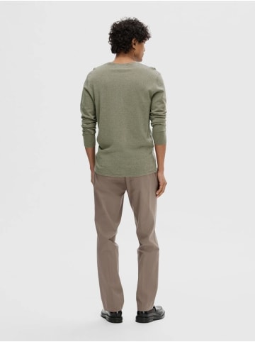 Selected Pullover in vetiver