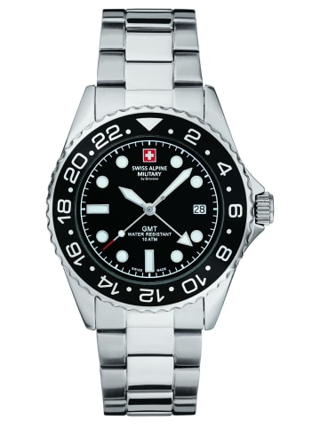 Swiss Alpine Military by Grovana Analoguhr für Herren in rot