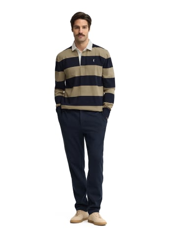 Polo Club Poloshirt MAN RIGBY GO POLO ALEXANDER LONG SLEEVE REGULAR FIT in Sagegrün