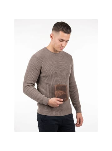 Greenburry Huntsman Geldbörse RFID Schutz Leder 10 cm brown 2