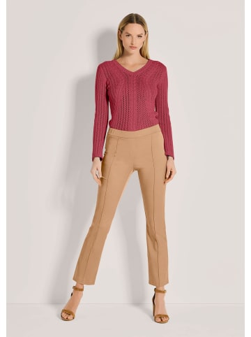 MADELEINE Jeggings mit Bügelfalten in berber