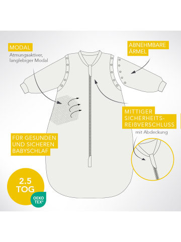 Schlummersack Babyschlafsack, 2.5 TOG in Gold