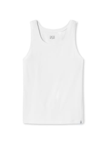 Schiesser Unterhemd / Tanktop Long Lift Soft in Weiß