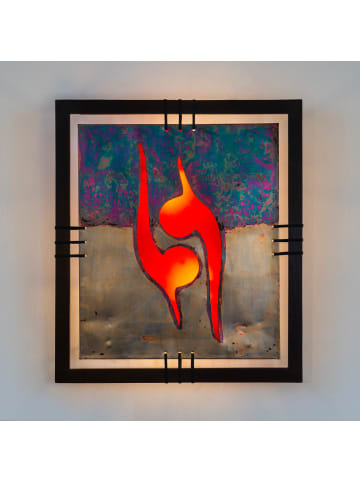 näve Bilderleuchte "BILD" in bunt - (L)75 cm x (B)2 cm x (H)85 cm