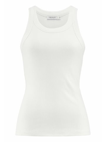 Hessnatur Rib Top Slim in naturweiss