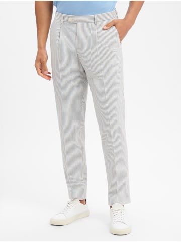 Finshley & Harding London Anzughose Hudson in hellblau ecru - 0001