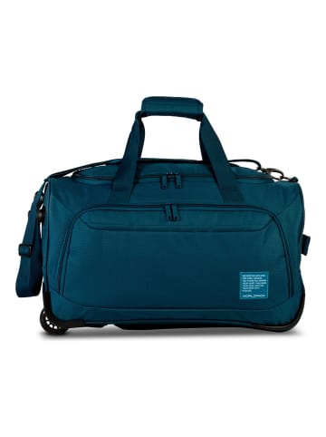 Worldpack 2 Rollen Reisetasche 52 cm petrol