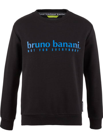 Bruno Banani Sweatshirt Carlson in Schwarz