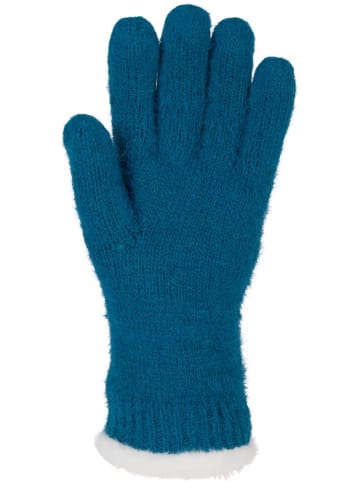 styleBREAKER Strickhandschuhe in Jeansblau