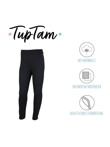 TupTam Mädchen Lange Leggings 2er Pack in dunkelblau