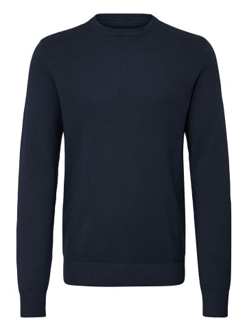 BLEND Stylischer bequemer Pullover Rundhalsausschnitt in Blau