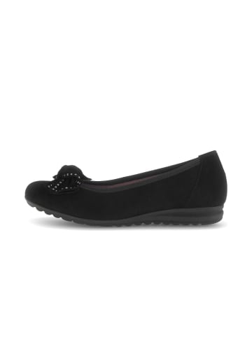 Gabor Comfort Sportliche Ballerinas in schwarz