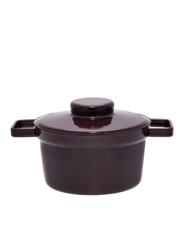 Riess Topf Aromapot mit Deckelcm Dark Emaille in Schwarz