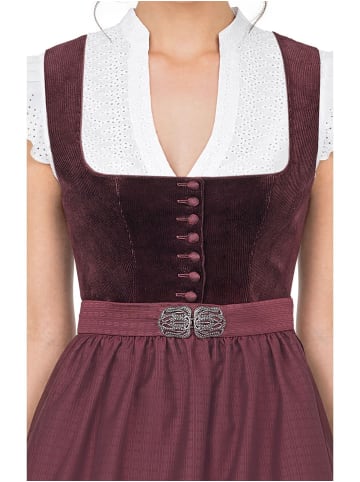 MarJo Midi Dirndl OSTERHOFEN in bordeaux