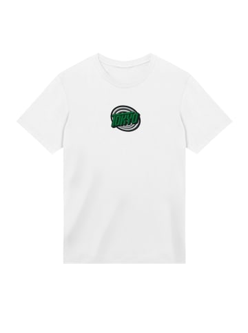 F4NT4STIC T-Shirt Tokyo Stickerei in weiß