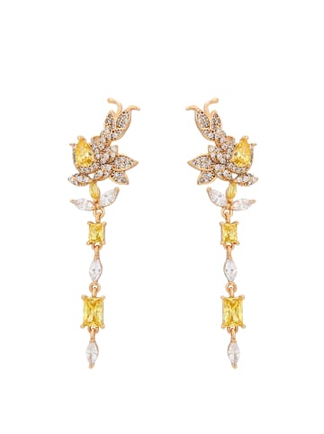 NAEMI Women Earrings in Rose Gold Yellow