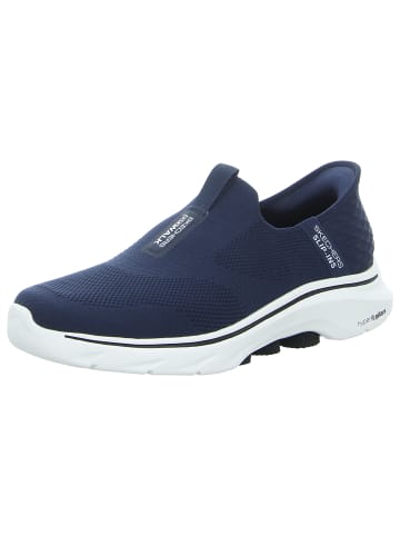 Skechers Sportlicher Slipper in blau
