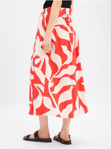 More & More A-Linien-Rock in rot ecru - 0001