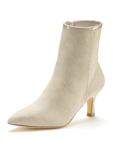 LASCANA Stiefelette in beige