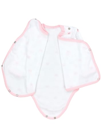TupTam Baby Langarm Wickelbody im 5er Set in apricot