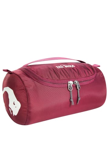 Tatonka Care Barrel - Kulturbeutel 26 cm (black) in bordeaux red