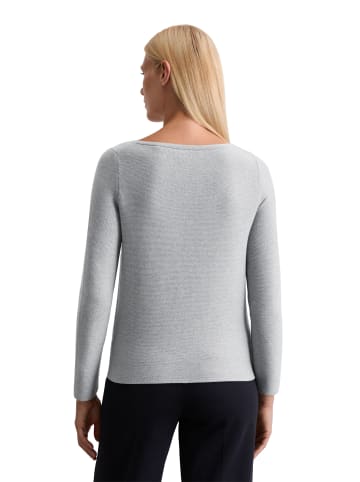 Marc O'Polo Pullover slim in Light Grey Melange