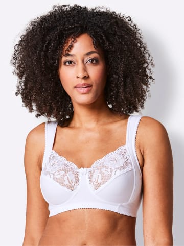 WITT WEIDEN Entlastungs-BH ohne Bügel in weiß