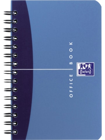 Oxford Spiralbuch Office Optik Paper 90 g/qm A6 5mm kariert 90