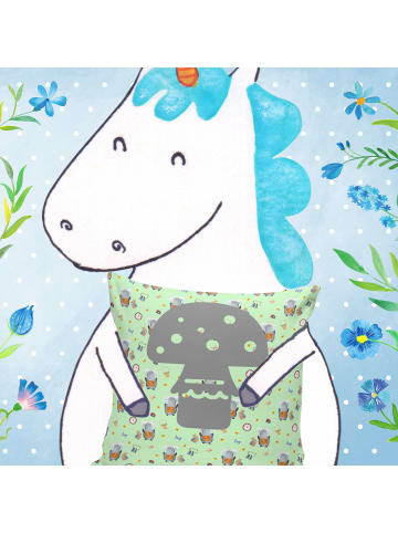 Mr. & Mrs. Panda kuschelkissen 40x40 Pinguin & Maus Wanderer ohn... in Grün