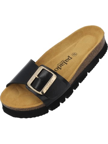 Palado Pantoletten in schwarz lack