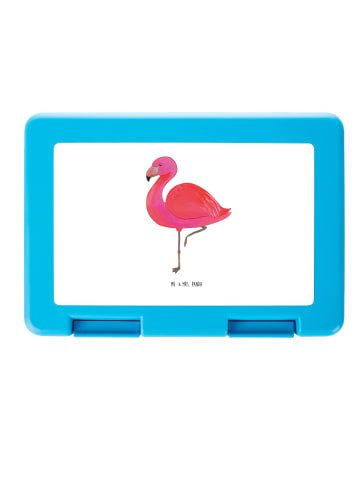 Mr. & Mrs. Panda Brotbüchse Flamingo Classic ohne Spruch in Weiß