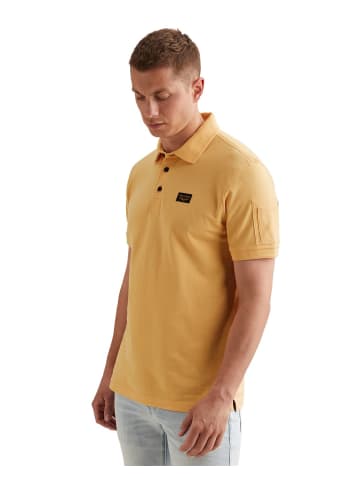 PME Legend Poloshirt SHORT SLEEVE POLO AMERICAN CLASSIC in Gelb