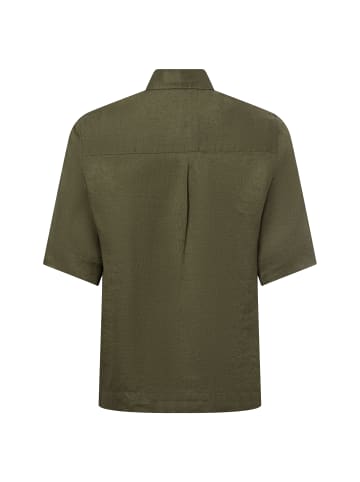 Franco Callegari Leinenbluse in khaki - 0056