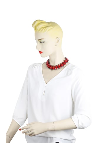 collezione alessandro Kurze Kette " Anastasia " in rot