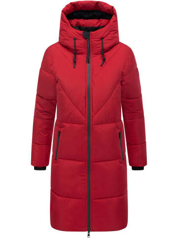 Navahoo Steppmantel Kältekuschel XIV in Dark Red