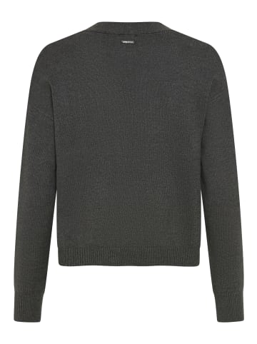 Laura Scott Strickjacke in grau mélange
