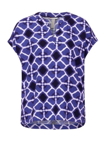 Street One Halbarmbluse in violet blue