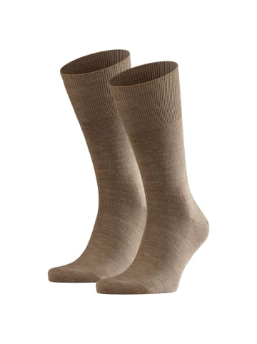 Falke Socken 2er Pack in Nutmeg mel. (5410)