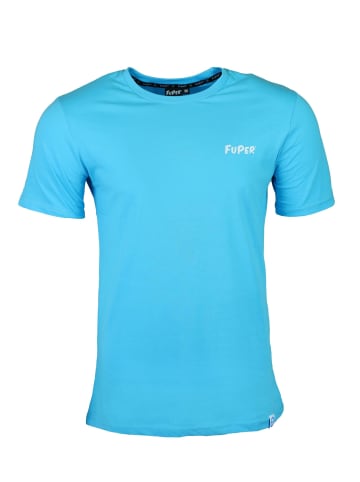 FuPer Baumwollshirt Luis in Blue